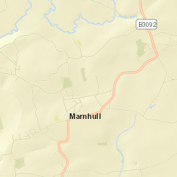 Marnhull Street Map