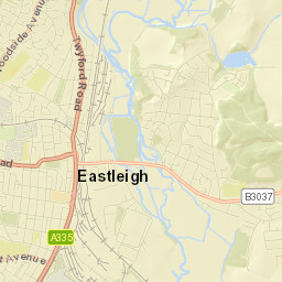 Bishopstoke Street Map