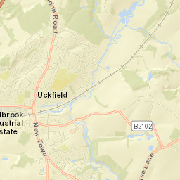 Uckfield Street Map