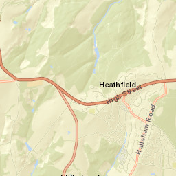 Heathfield Street Map