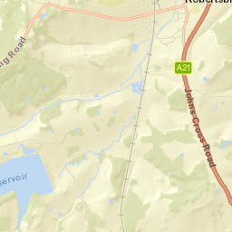 Robertsbridge Street Map