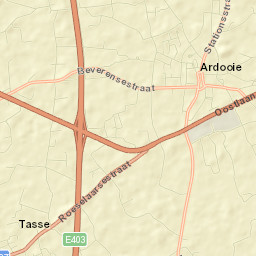 Ardooie Street Map