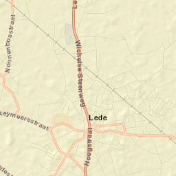 Lede Street Map