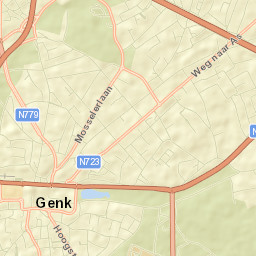 Genk Street Map