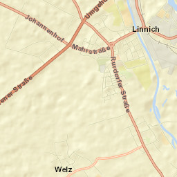 Linnich Street Map