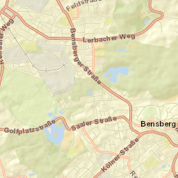 Bergisch Gladbach Street Map