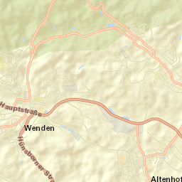 Wenden Street Map
