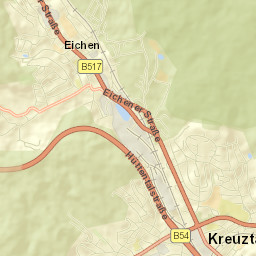 Kreuztal Street Map