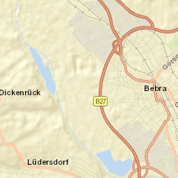 Bebra Street Map