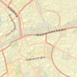 Erfurt Street Map