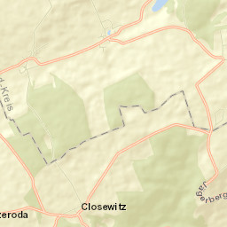 Lehesten Street Map