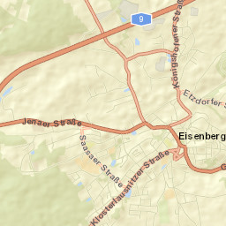 Eisenberg Street Map