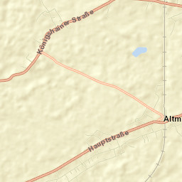 Altmittweida Street Map