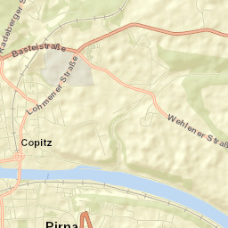 Pirna Street Map