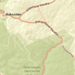 Hohnstein Street Map