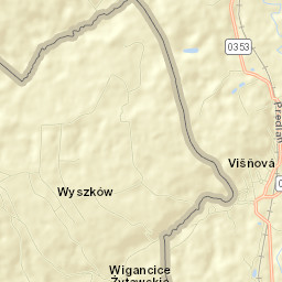Višňova Street Map