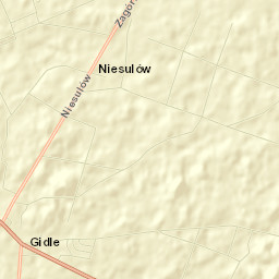 Gidle Street Map