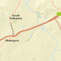 South Petherton Street Map