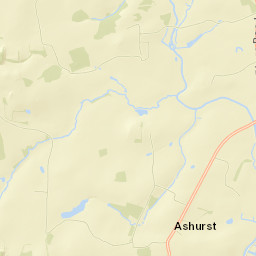 Ashurst Street Map