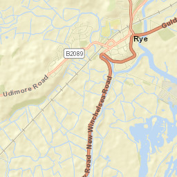 Rye Street Map