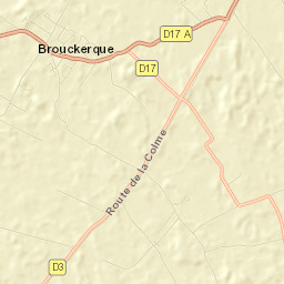 Brouckerque Street Map