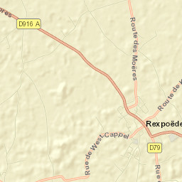 Rexpoëde Street Map