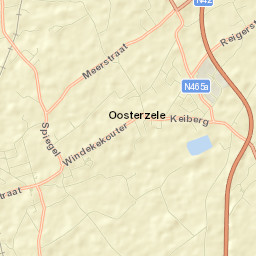 Oosterzele Street Map