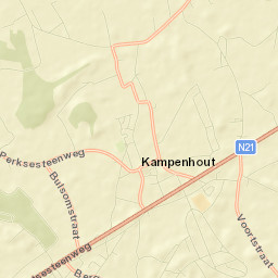 Kampenhout Street Map