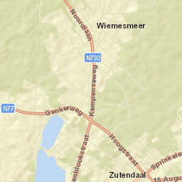 Zutendaal Street Map
