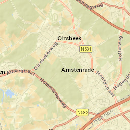 Oirsbeek Street Map
