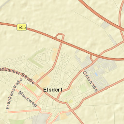Elsdorf Street Map