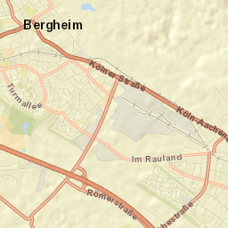 Bergheim Street Map
