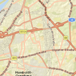 Buchheim Street Map