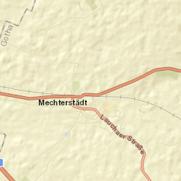 Mechterstädt Street Map