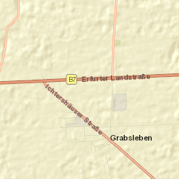 Grabsleben Street Map