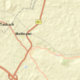 Mellingen Street Map