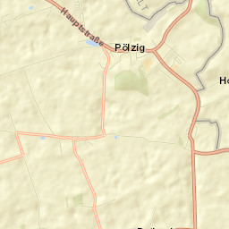 Pölzig Street Map