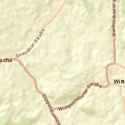 Kreischa Street Map