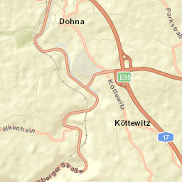 Dohna Street Map