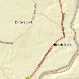 Hirschfelde Street Map