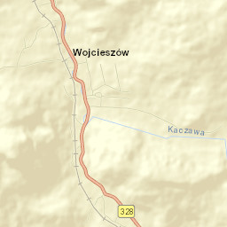 Wojcieszów Street Map