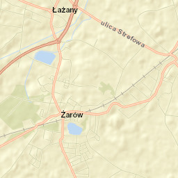 Żarów Street Map