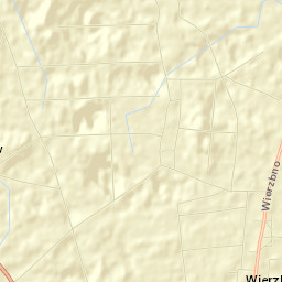 Wierzbno Street Map