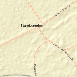 Starokrzepice Street Map