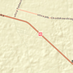 Opatów Street Map