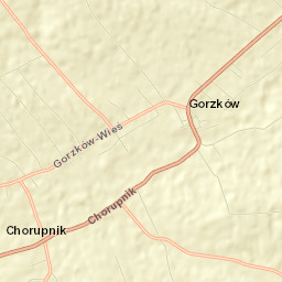 Gorzków Street Map
