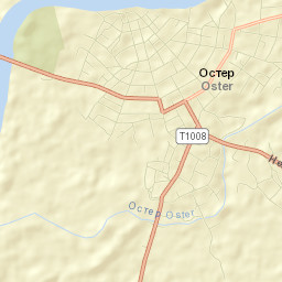 Oster Street Map