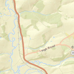 Chulmleigh Street Map