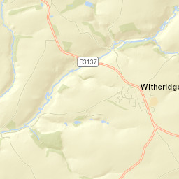 B3137, Tiverton, Devon EX16, UK Street Map