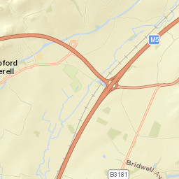 Sampford Peverell Street Map